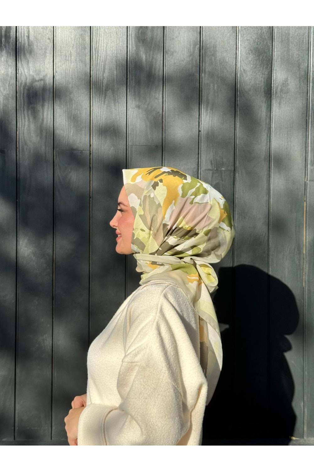 EBRU EŞARP - SU YEŞİLİ - STD