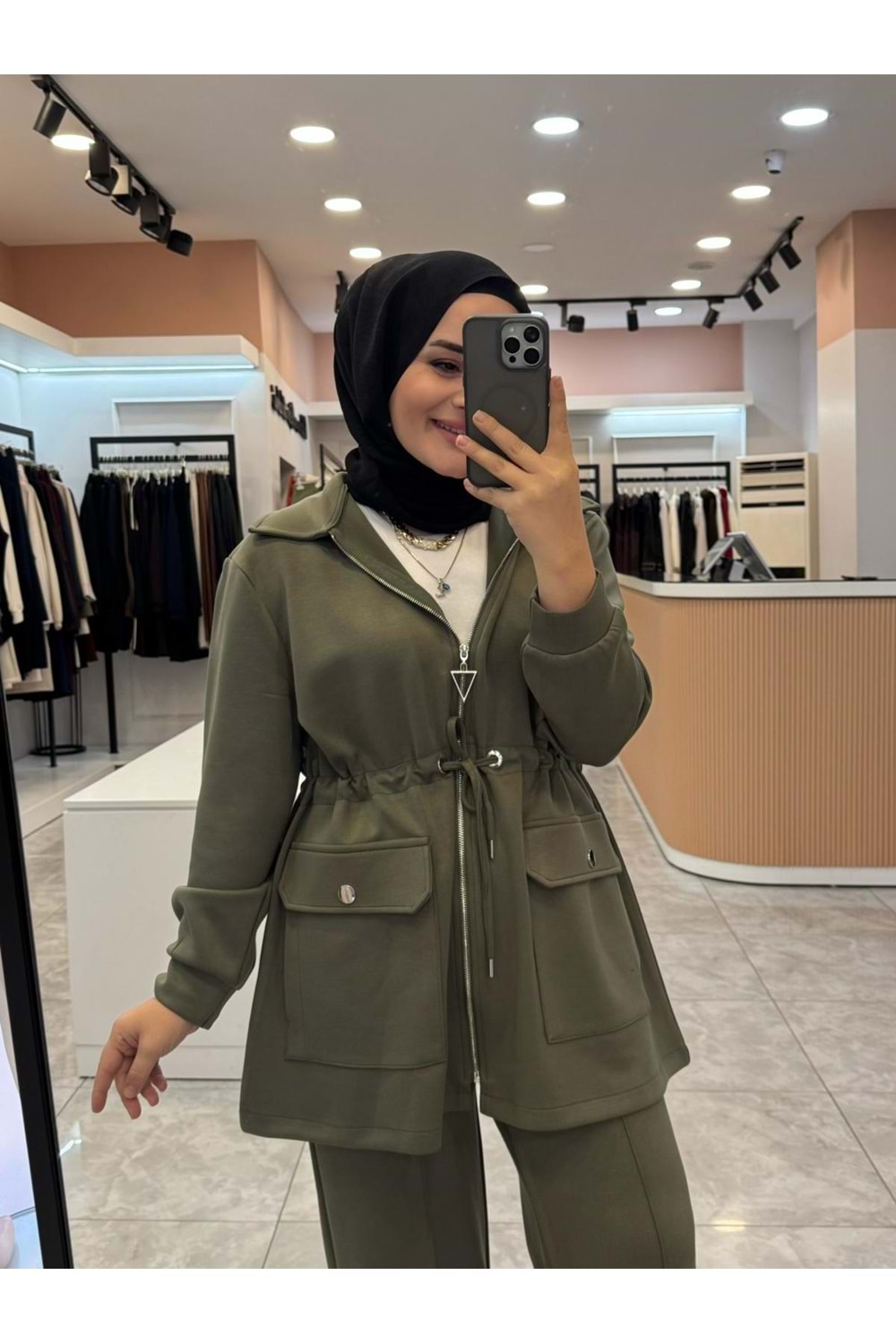 ÜÇGEN TAKIM - HAKİ YEŞİLİ - L-XL