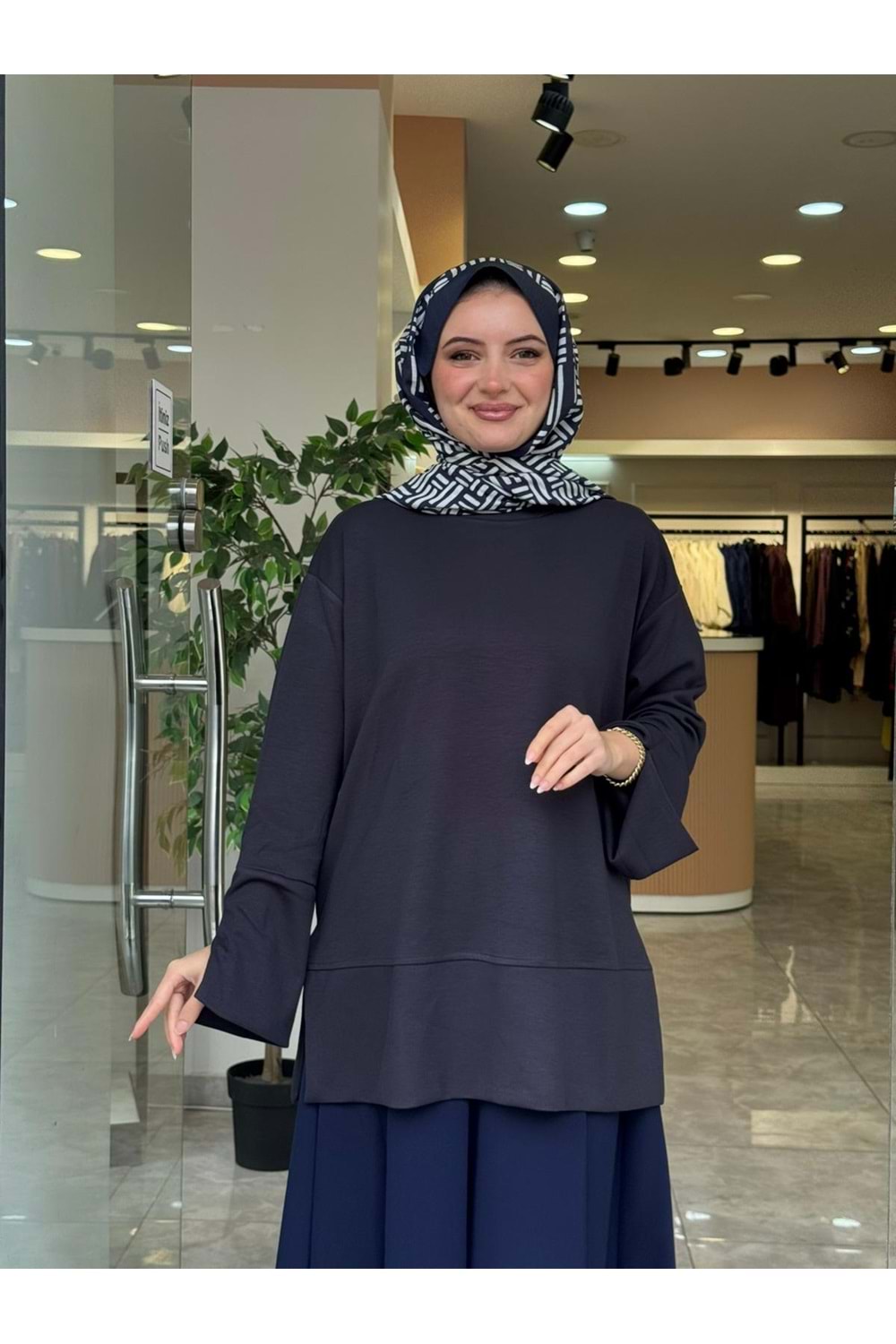 YIRTMAÇ SWEAT - FÜME - L-XL