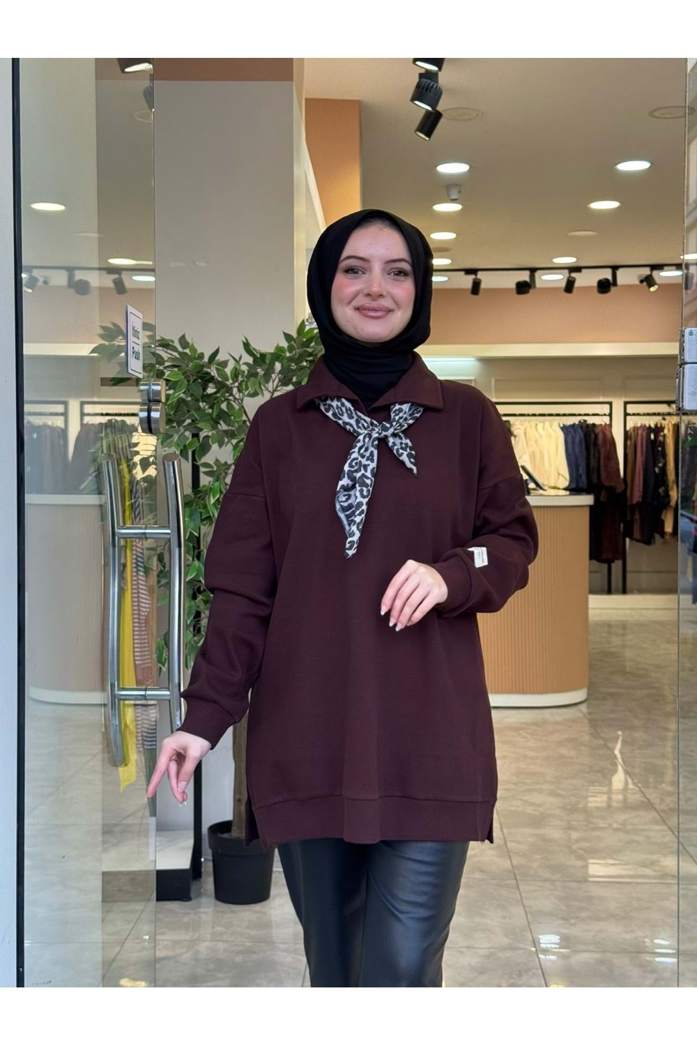 FULAR SWEAT - ACI KAHVE - STD