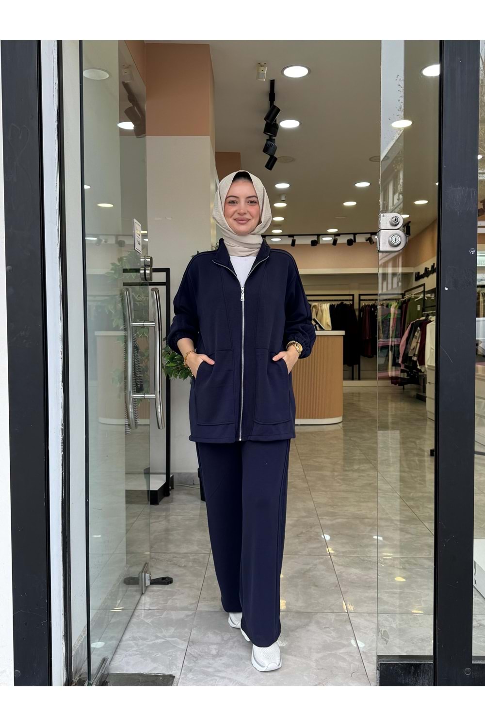 LİYA TAKIM - LACİVERT - L-XL