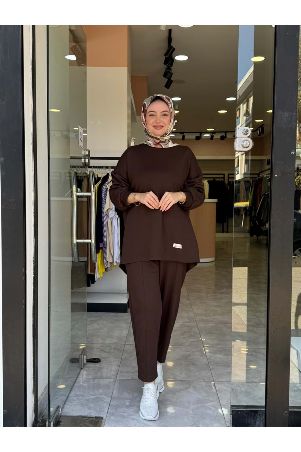 FERMUAR TAKIM - ACI KAHVE - L-XL