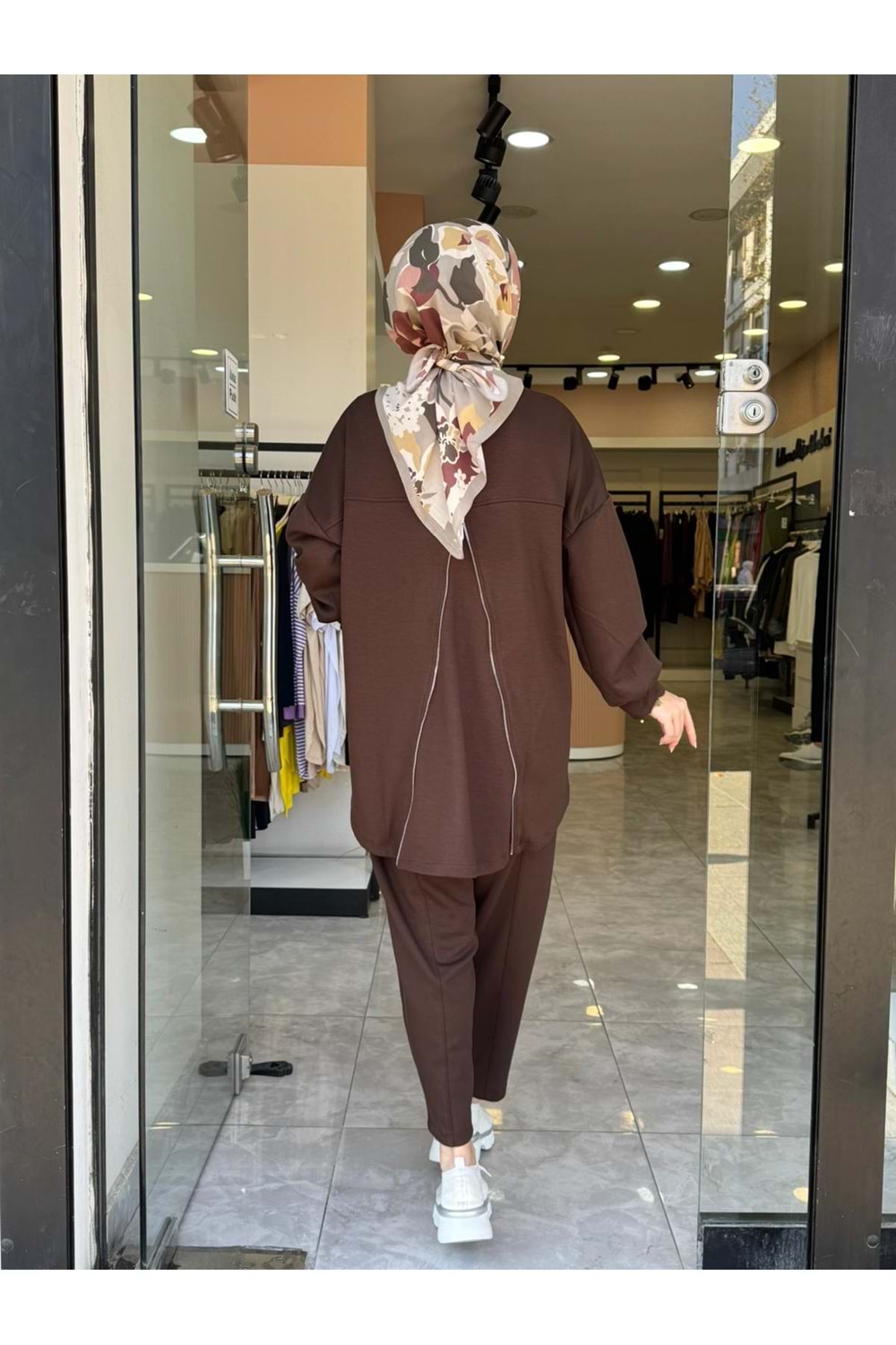 FERMUAR TAKIM - ACI KAHVE - L-XL