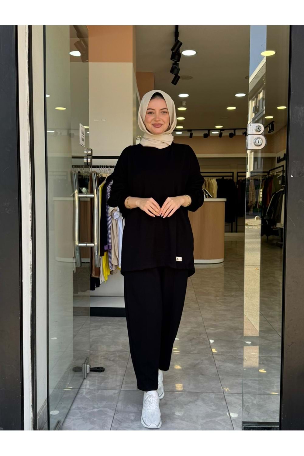 FERMUAR TAKIM - SİYAH - L-XL