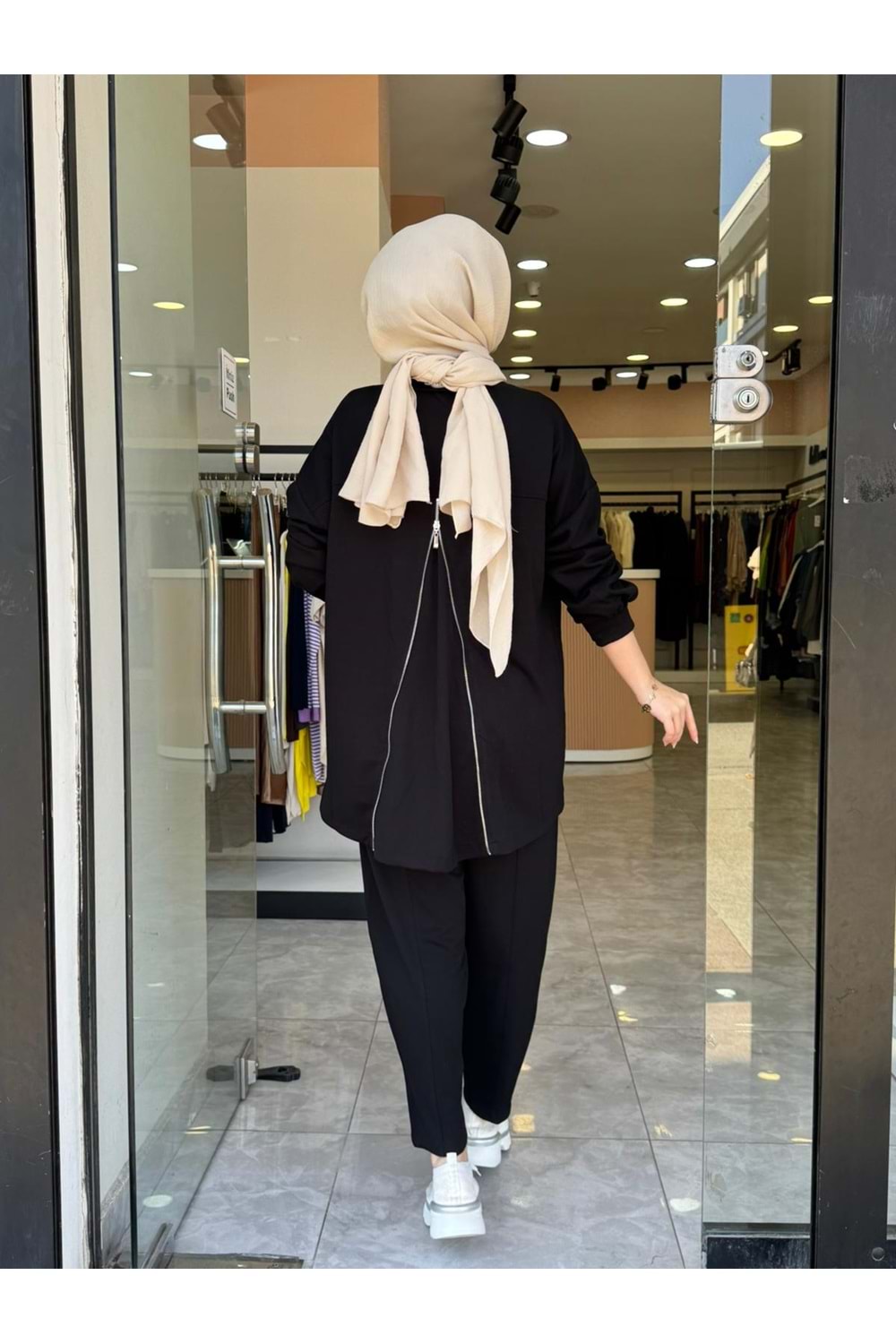 FERMUAR TAKIM - SİYAH - L-XL