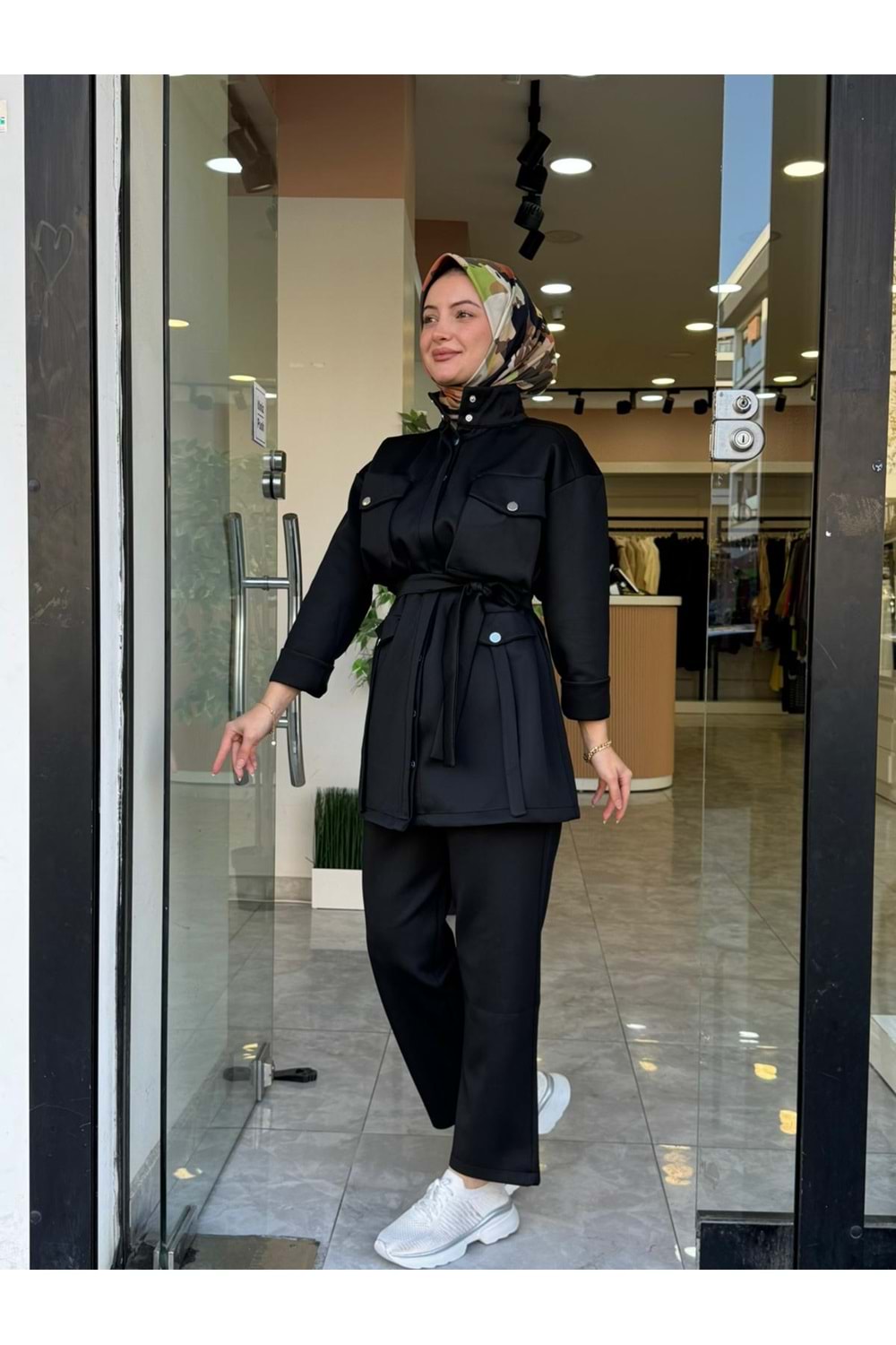 SCUBA KUŞAKLI TAKIM - SİYAH - L-XL