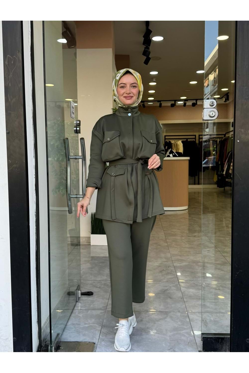 SCUBA KUŞAKLI TAKIM - YEŞİL - S-M