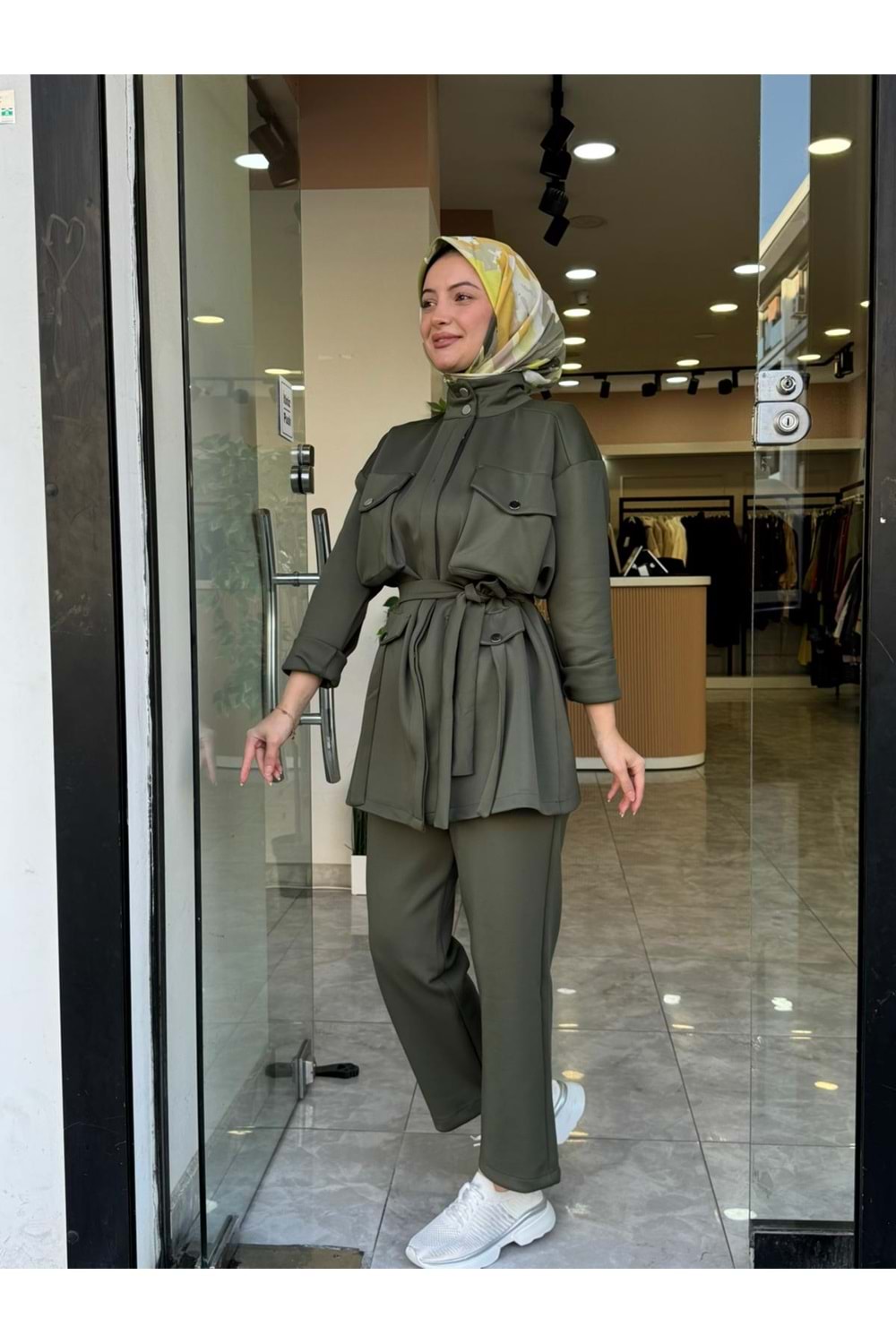 SCUBA KUŞAKLI TAKIM - YEŞİL - S-M