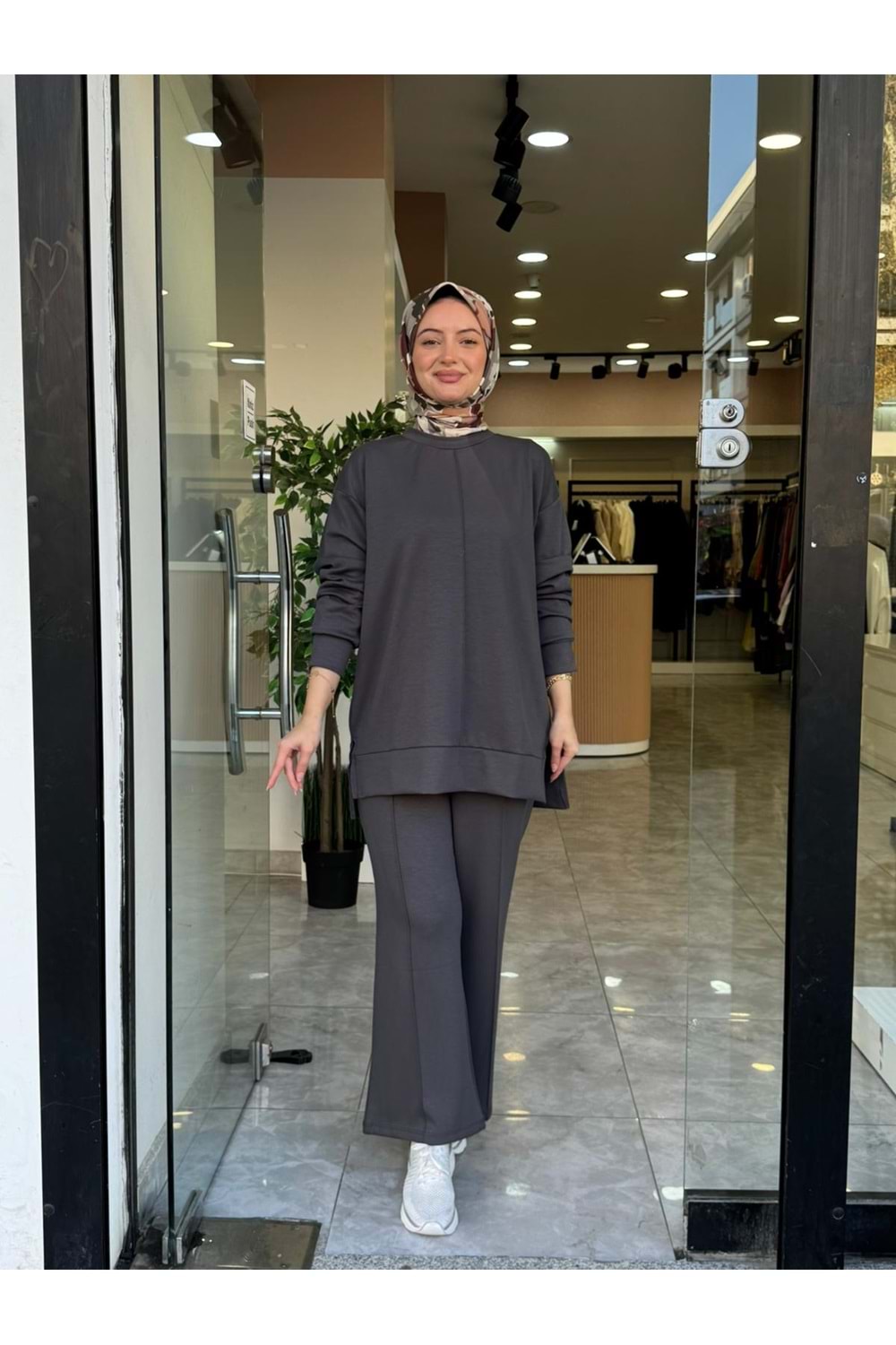 BASİC TAKIM - ANTRASİT GRİ - 2