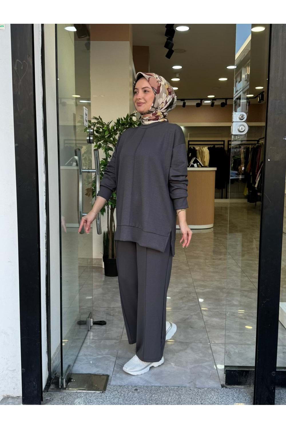 BASİC TAKIM - ANTRASİT GRİ - 2