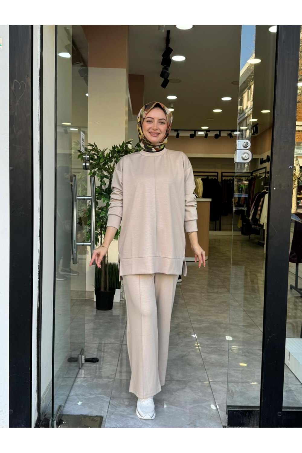 BASİC TAKIM - KREM - 2