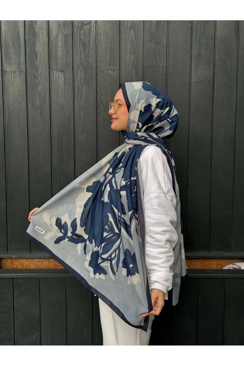 DAL ŞAL - LACİVERT - STD