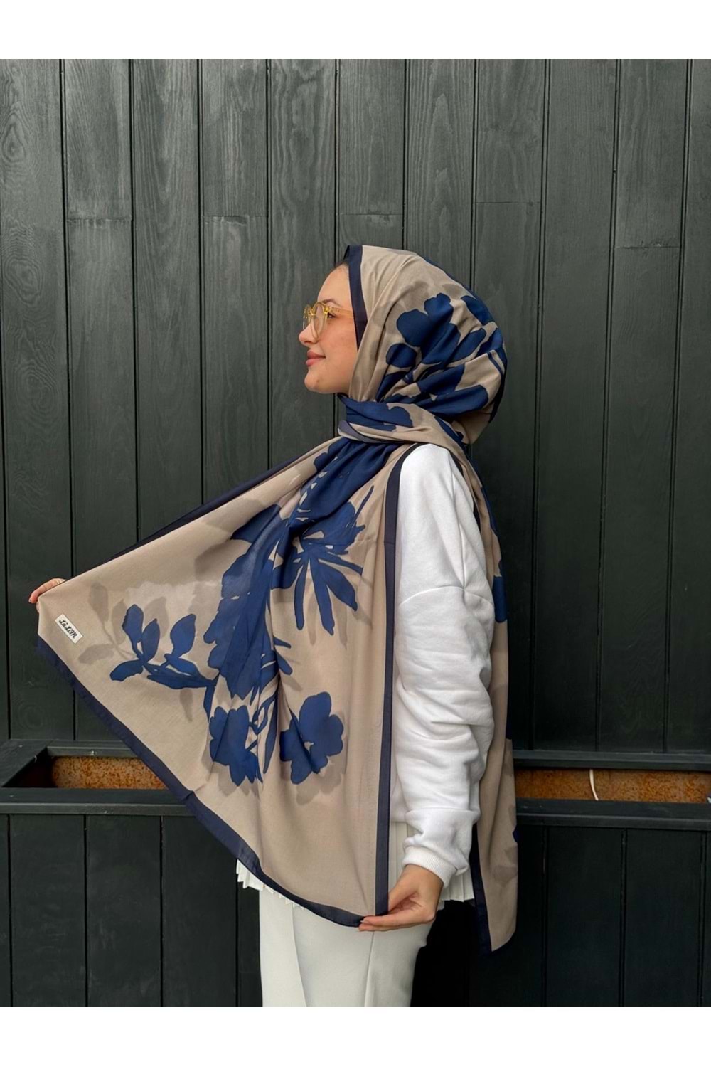 DAL ŞAL - SAKS MAVİSİ - STD