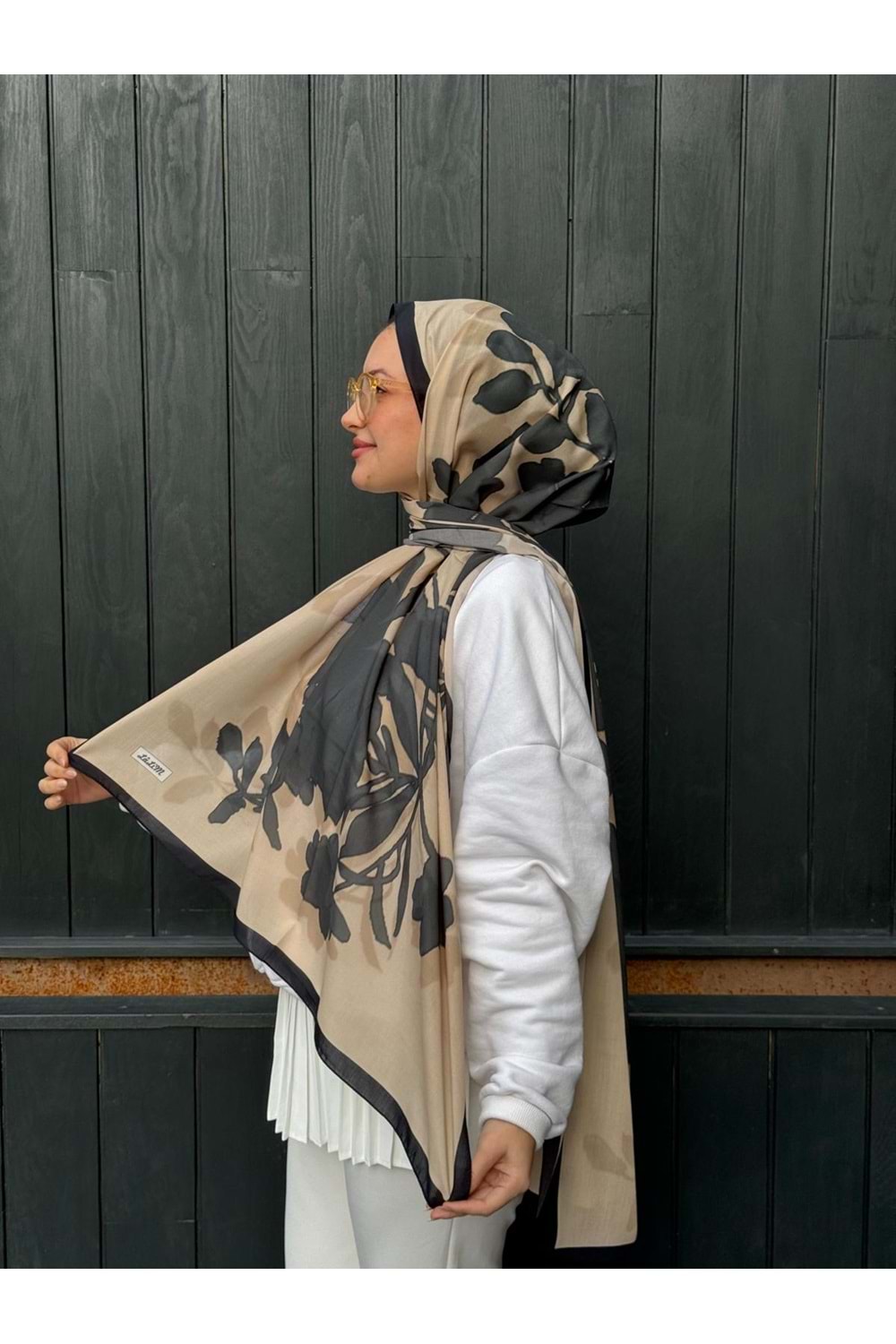 DAL ŞAL - SİYAH - STD