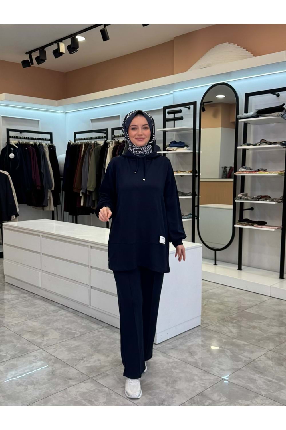 KAPÜŞONLU OYŞO TAKIM - LACİVERT - S-M