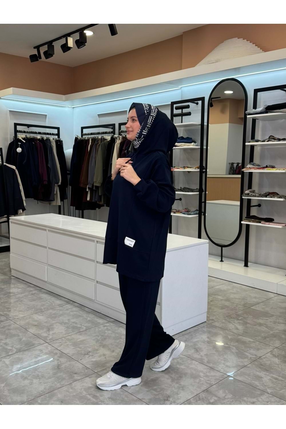 KAPÜŞONLU OYŞO TAKIM - LACİVERT - S-M