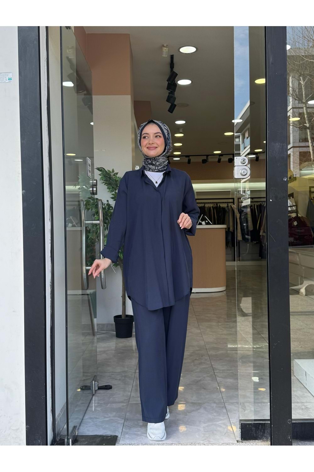 BÜŞRA TAKIM - LACİVERT - L-XL