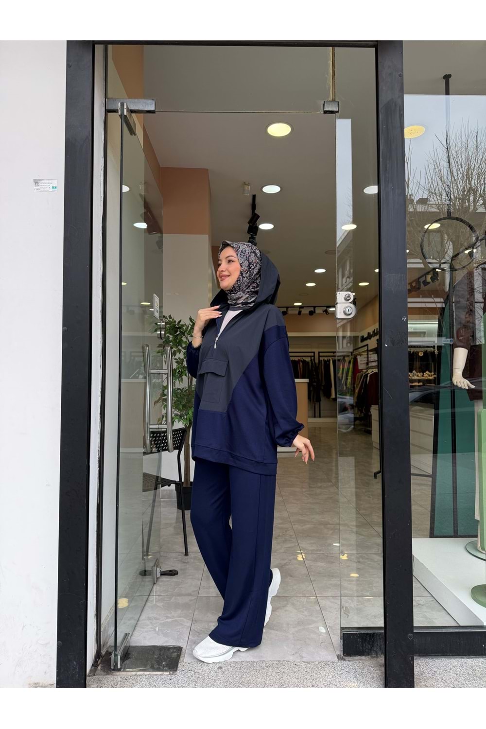 ELİSA TAKIM - LACİVERT - 2