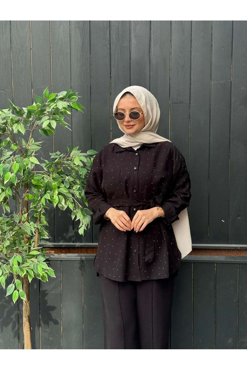 VELVET TAKIM - SİYAH - L-XL