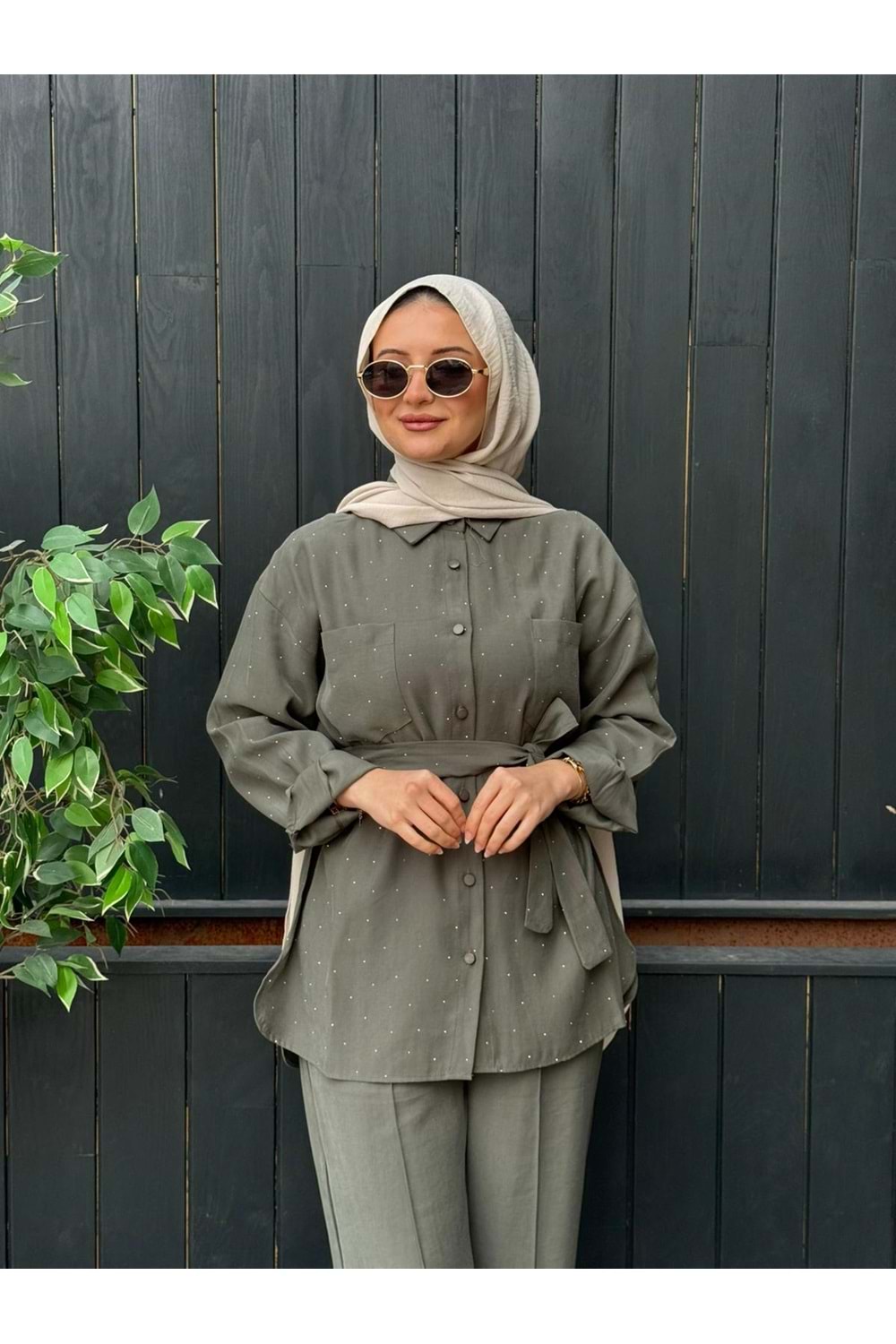 VELVET TAKIM - YEŞİL - L-XL