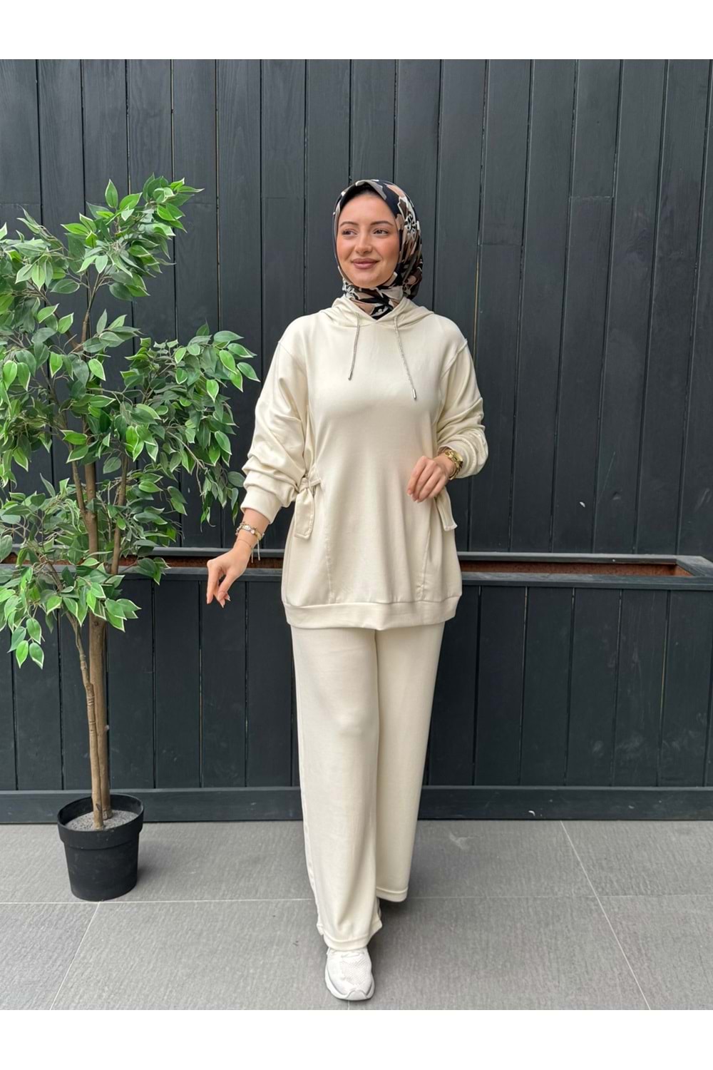 NOVA TAKIM - EKRU - L-XL