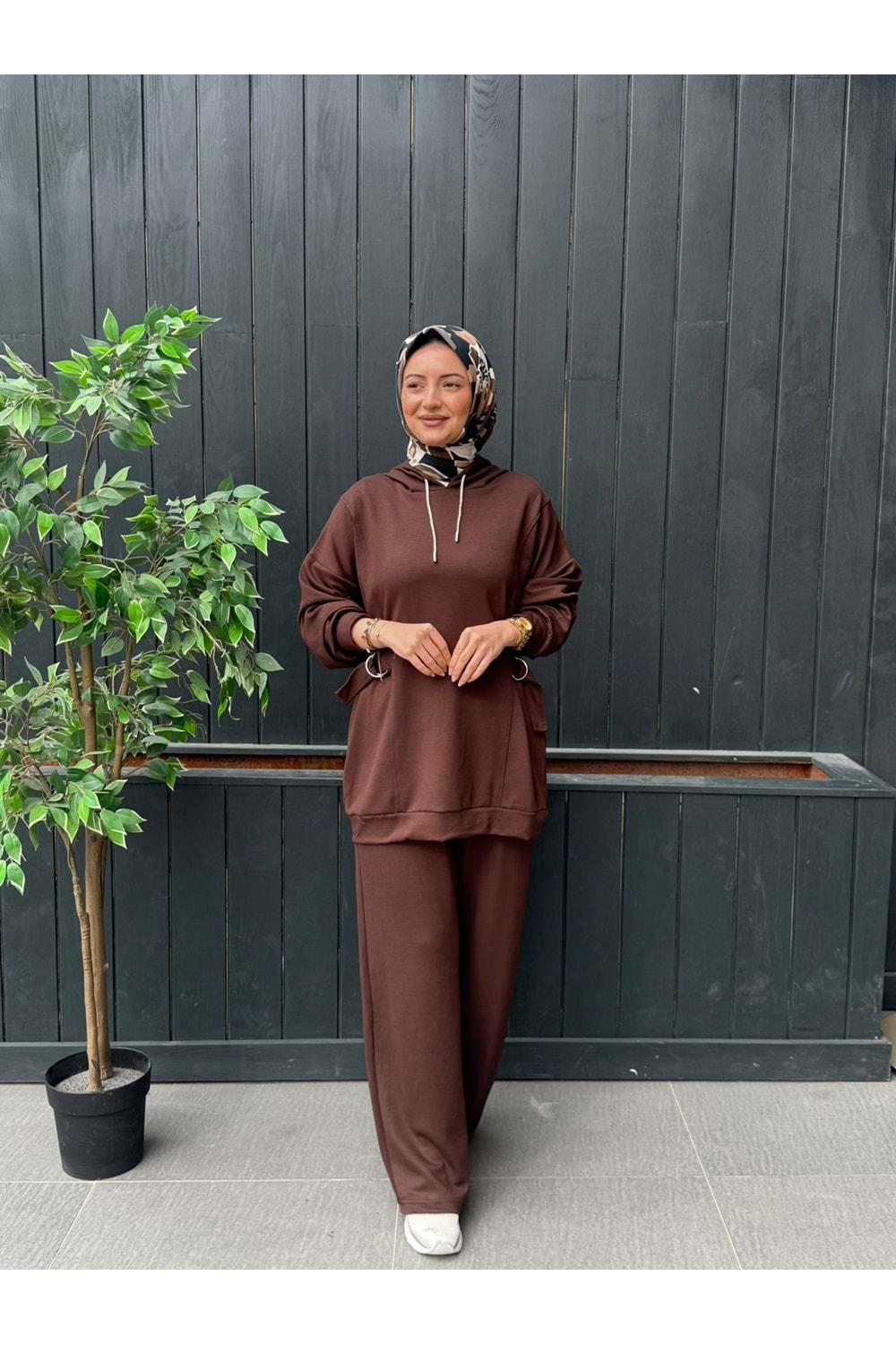 NOVA TAKIM - KAHVERENGİ - L-XL