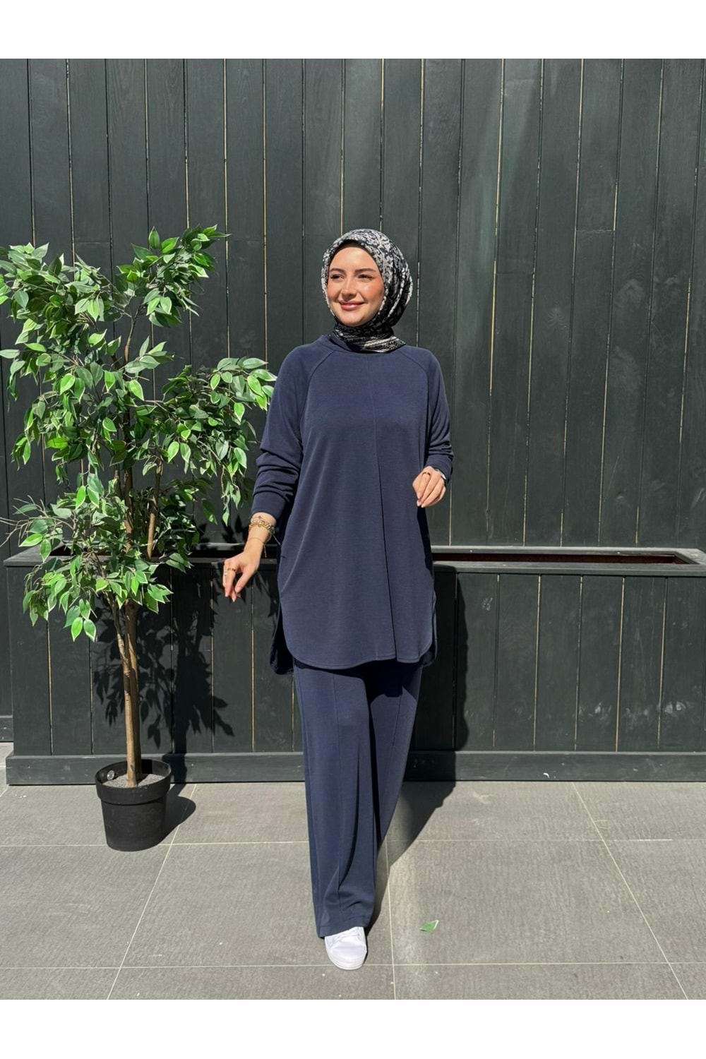 PİKE ÇİMALI TAKIM - LACİVERT - L-XL