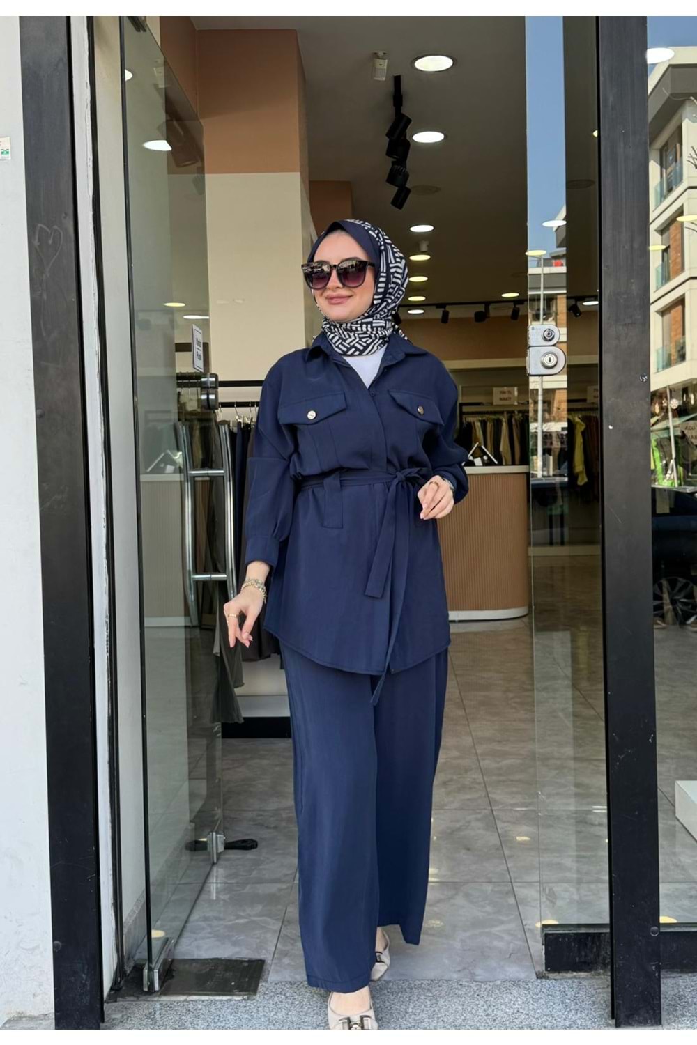 MODAL CUPRA TAKIM - LACİVERT - L-XL