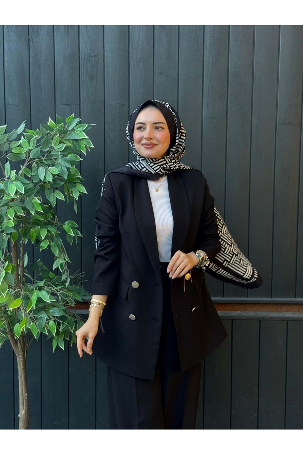 BLAZER CEKET - SİYAH - 2