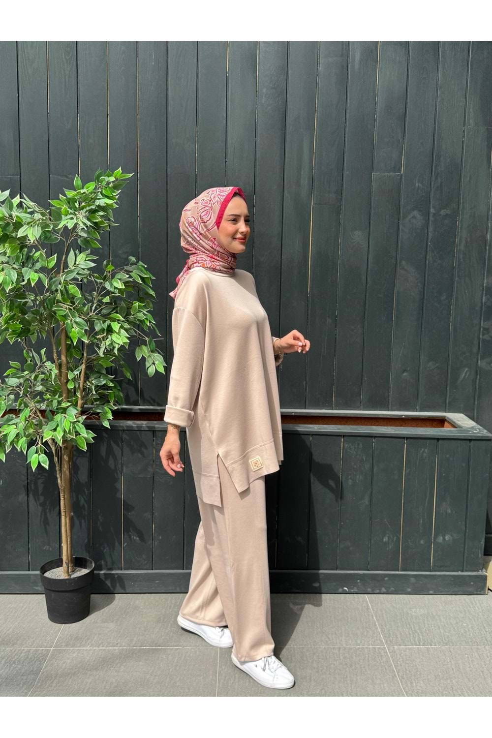 ŞULE TAKIM - KREM - STD