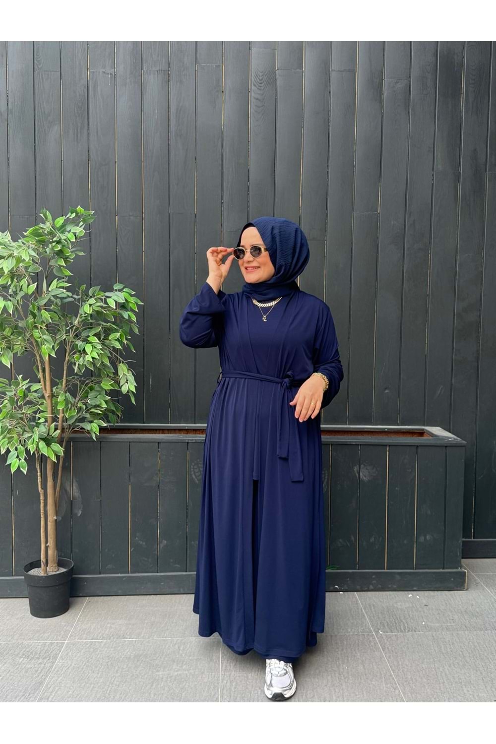 SÜMEYYE ÜÇLÜ TAKIM - LACİVERT - 1