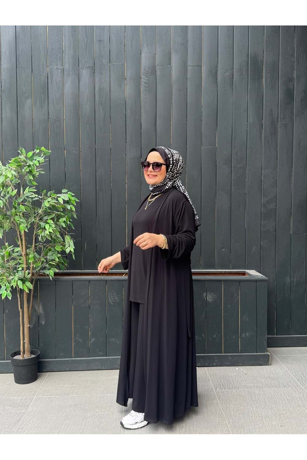 SÜMEYYE ÜÇLÜ TAKIM - SİYAH - 2