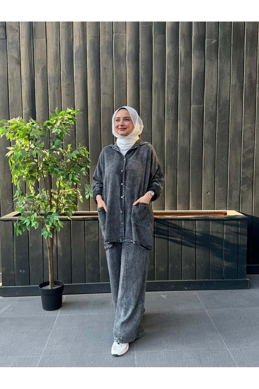 ESİNTİ TAKIM - SİYAH - 1