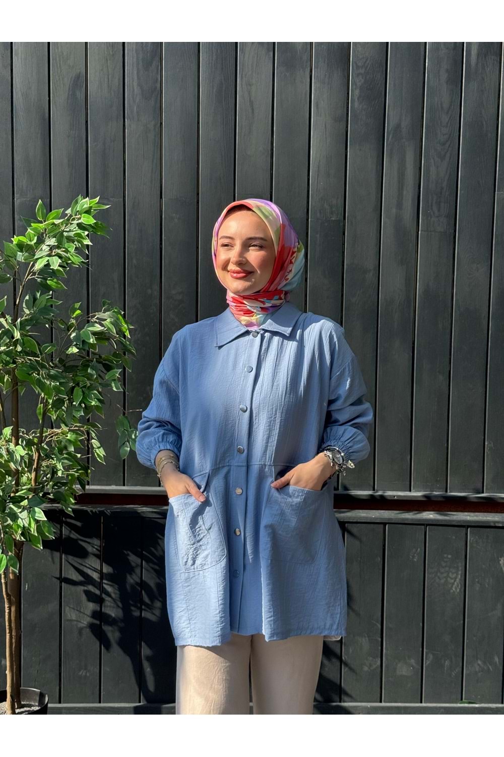 ÇİLEK KAP - BUZ MAVİSİ - 1