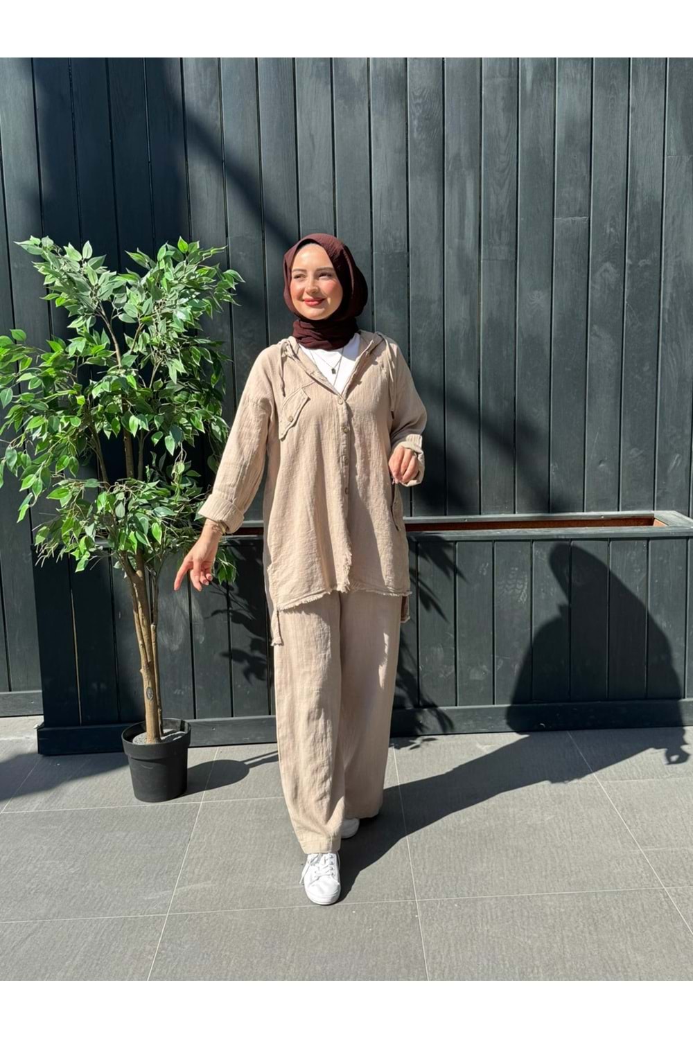 PÜSKÜL TAKIM - KREM - 1