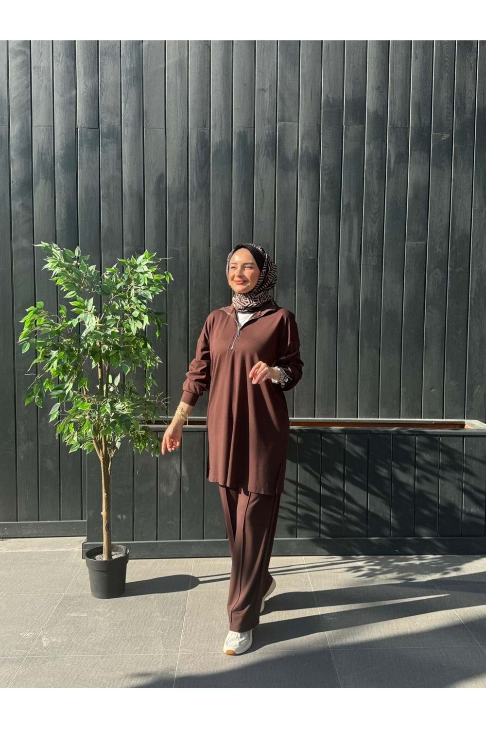 AKTİVA TAKIM - KAHVERENGİ - 1