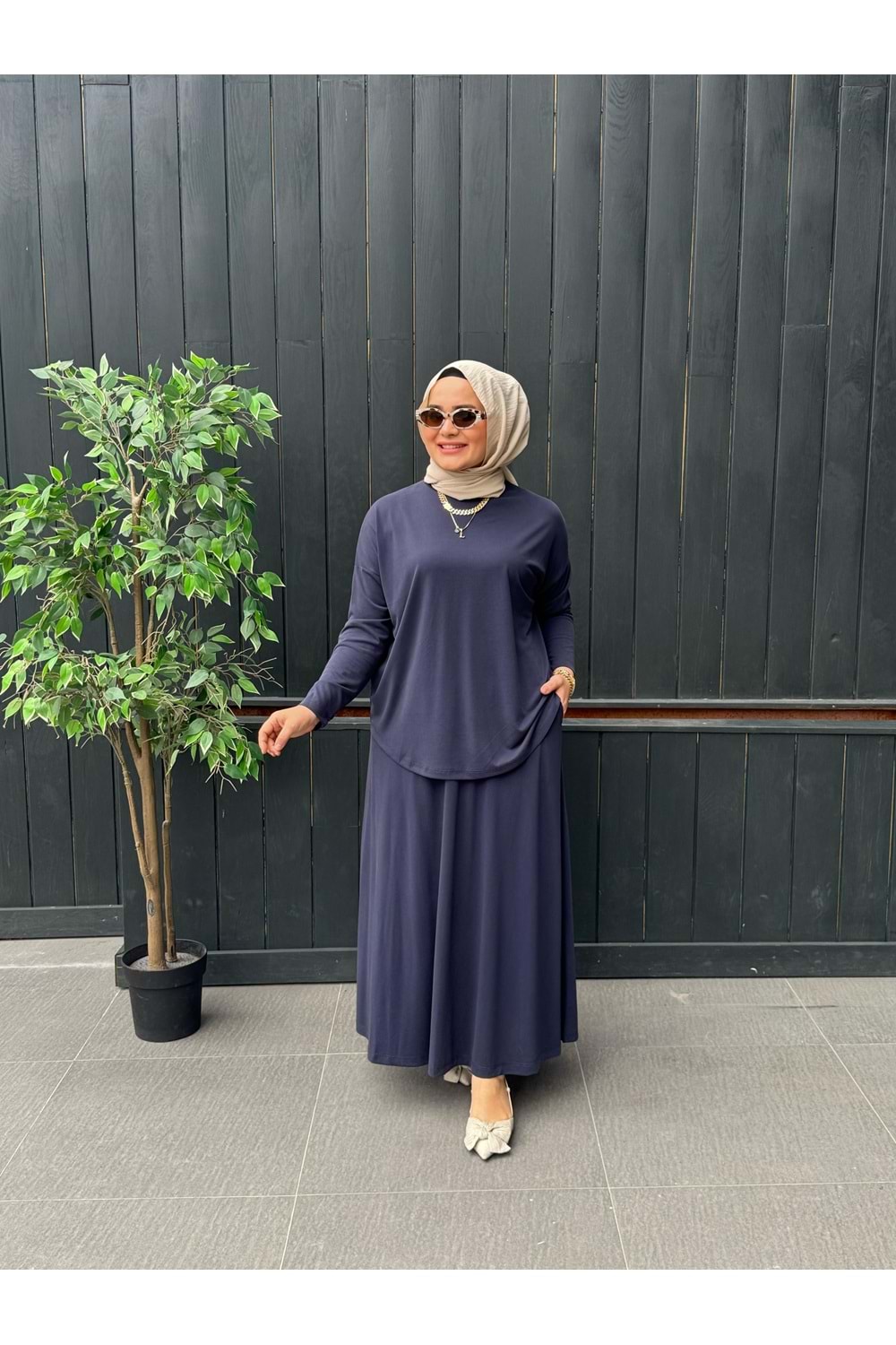 BALİ TAKIM - LACİVERT - L-XL