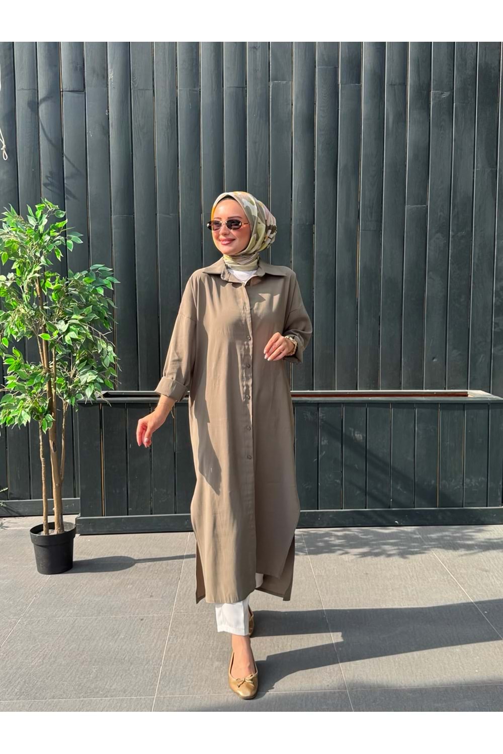 PERİ GÖMLEK - YEŞİL - STD