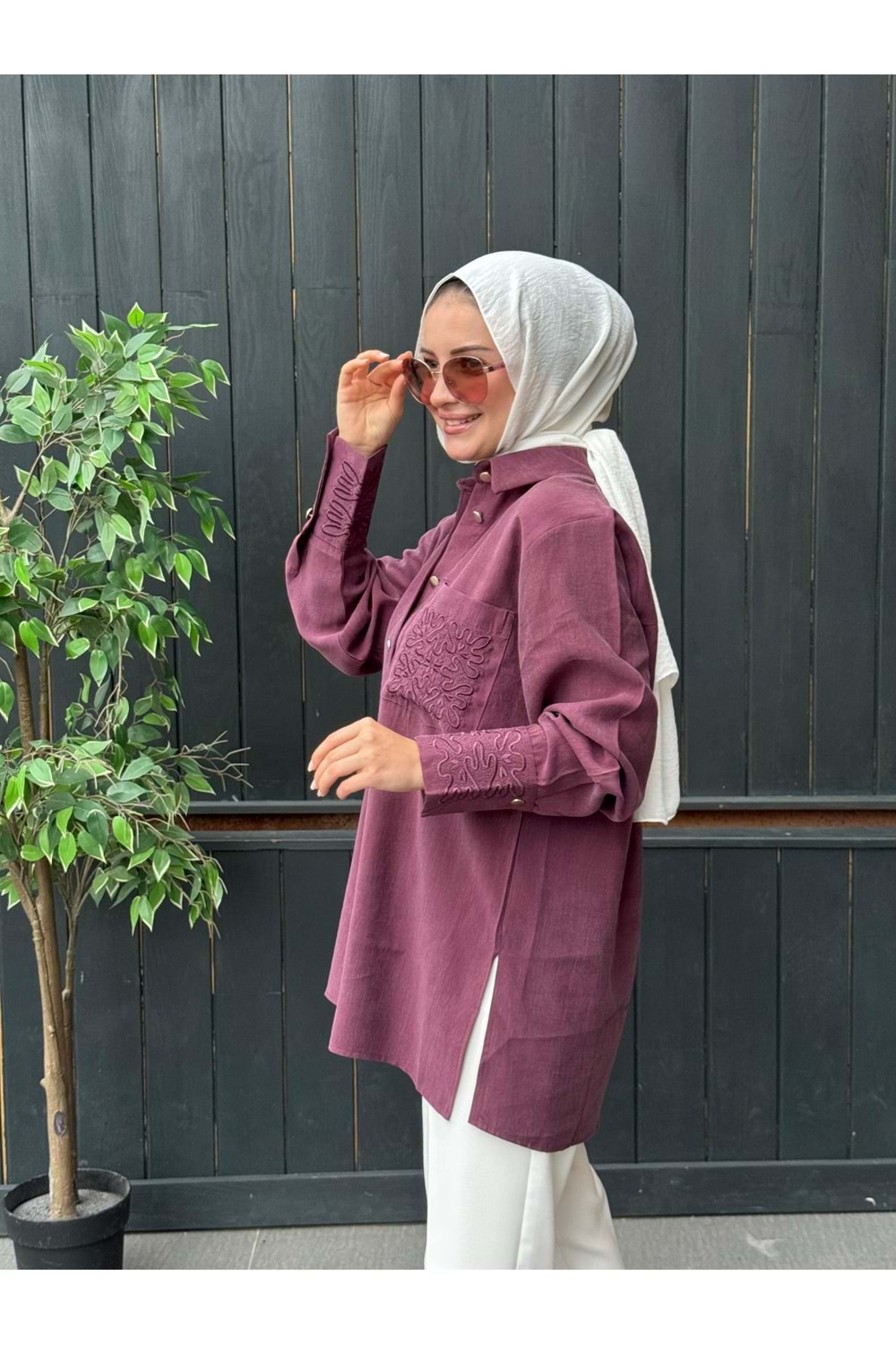 SIRMA GÖMLEK - MÜRDÜM - L-XL