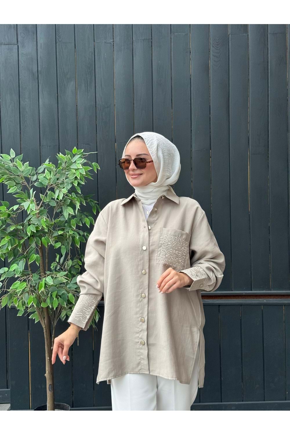 SIRMA GÖMLEK - TAŞ - L-XL