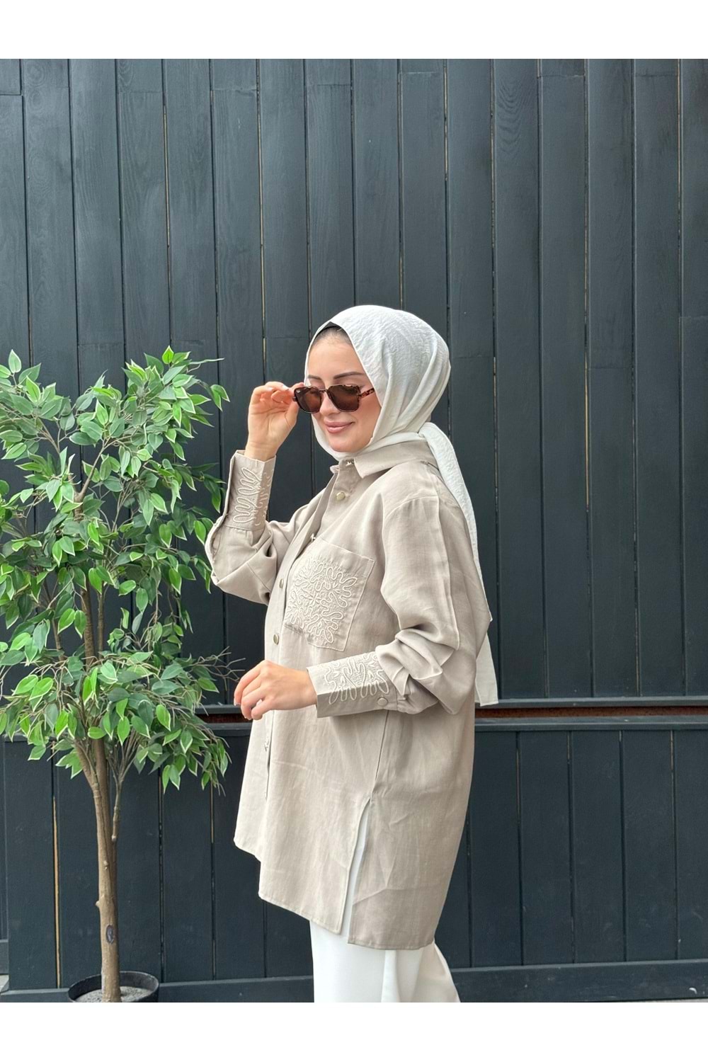 SIRMA GÖMLEK - TAŞ - L-XL