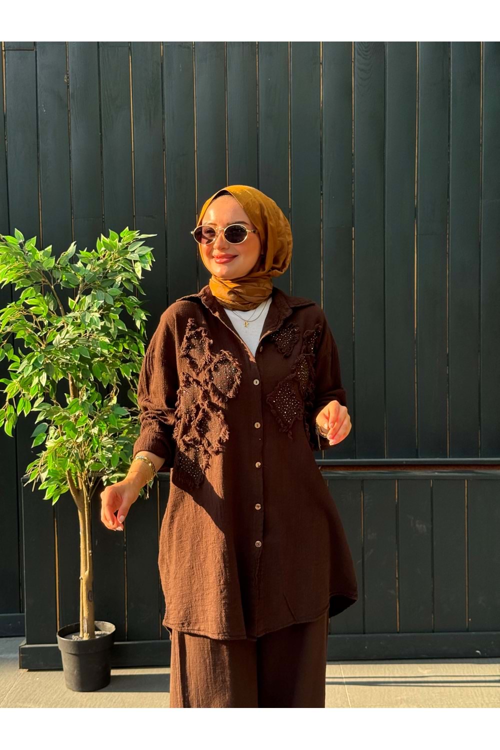 MARMARİS TAKIM - KAHVE - 1