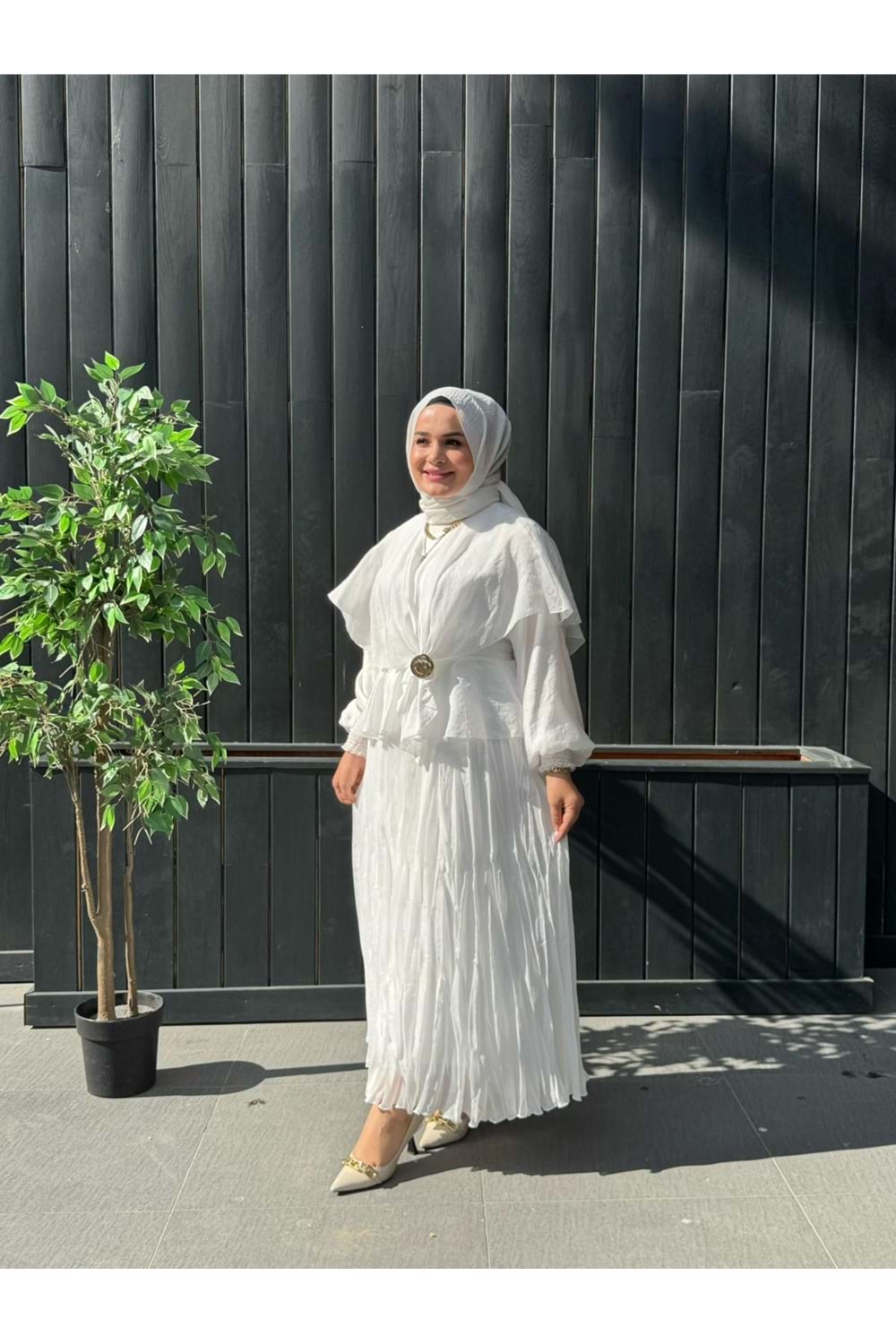 SİMAY TAKIM - BEYAZ - 2