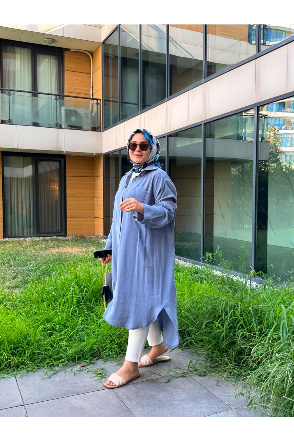 NİSA GÖMLEK - MAVİ - 2
