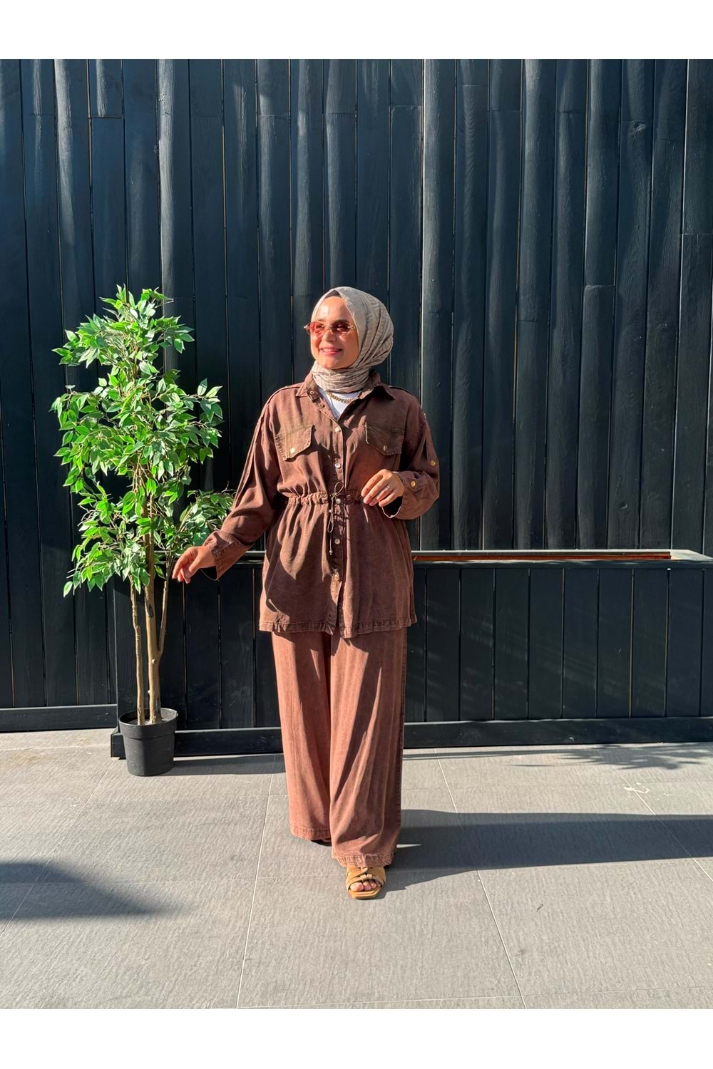 AYÇA TAKIM - KAHVE - 1