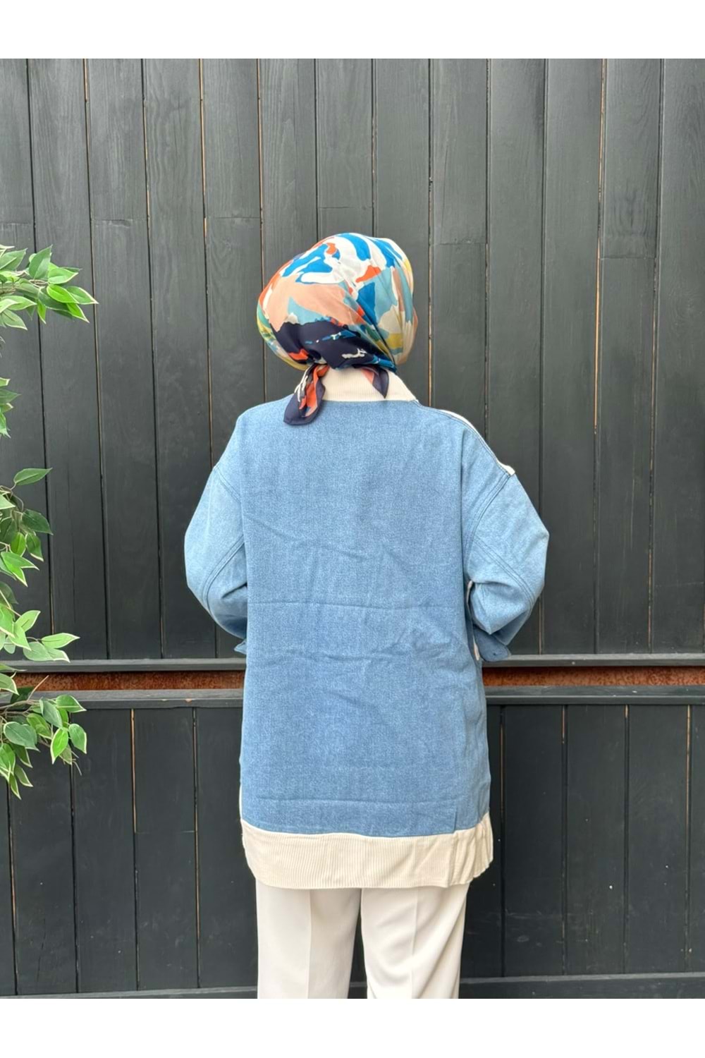 TRİKO KOT HIRKA - MAVİ - L-XL