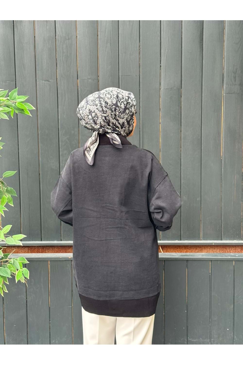 TRİKO KOT HIRKA - SİYAH - L-XL