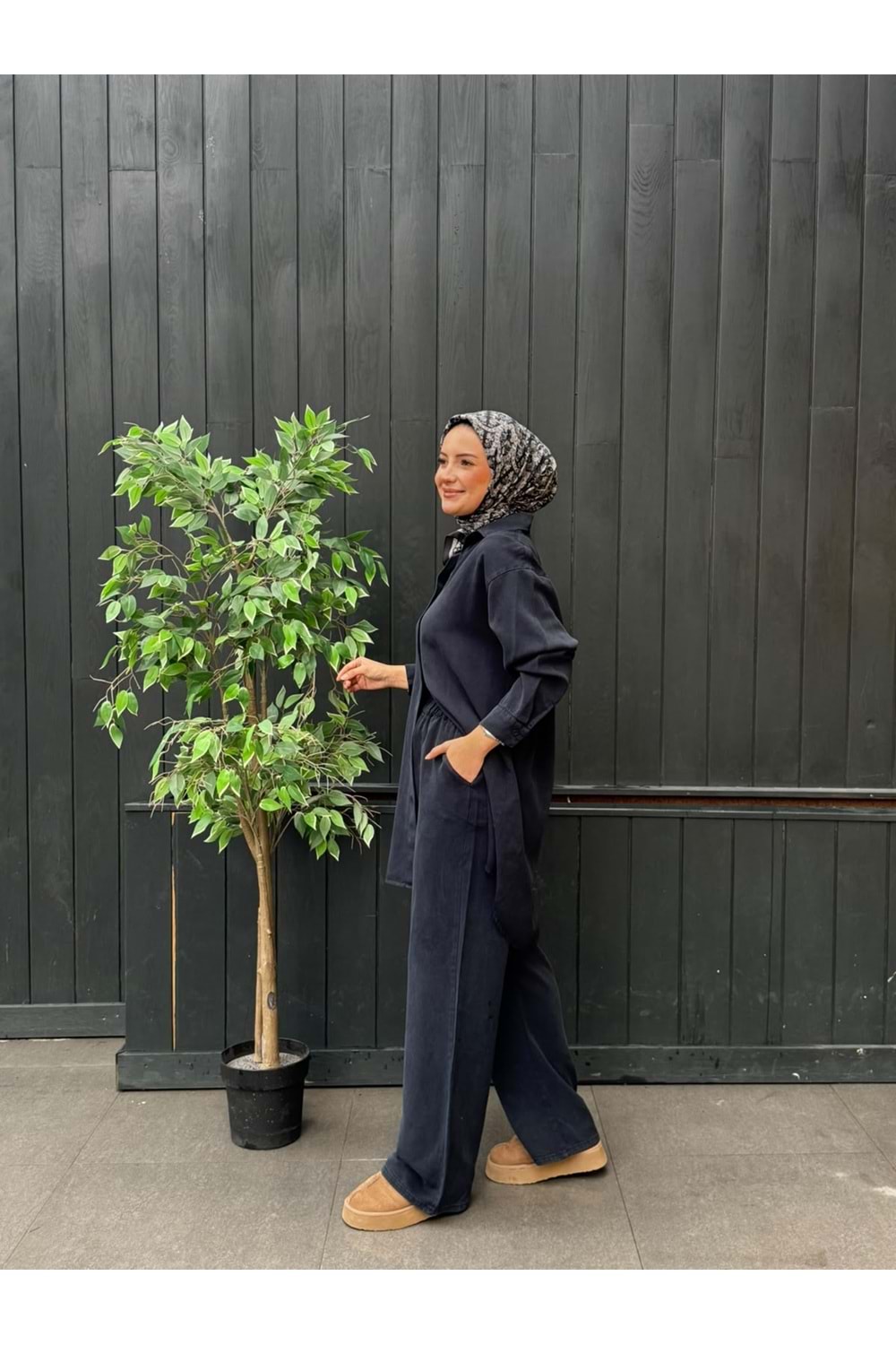 BERRAK PANTOLON - LACİ - 38