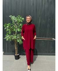 ALYA TAKIM - BORDO - 1