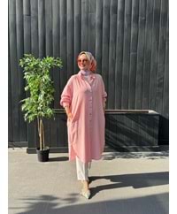 DENİZ KAP - PEMBE - L-XL